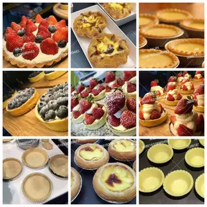 Semi-Automatic Egg Tart Pressing Machine for Baseless Ring Type Tart AJ368 thumbnail-5