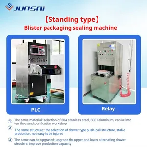 DuPont Tyvek /dialysis Paper / Tyvek Blister Packaging Sealing Machine thumbnail-3