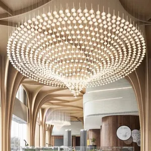 Custom Luxury Hotel Lobby Chandeliers Modern Venetian Chandeliers thumbnail-3