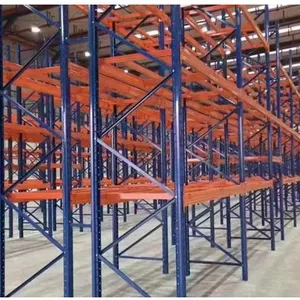 Custom Size Heavy Duty Pallet Rack Industrial Warehouse Storage Shelf thumbnail-4