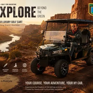 6-Seat Sightseeing Golf Cart thumbnail-5
