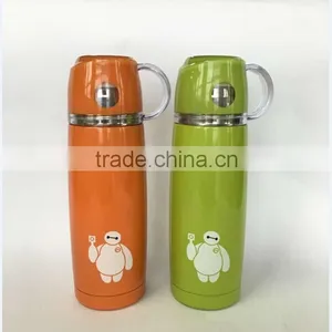 New Products Stainless Steel Vacuum Flasks With Water Cup thumbnail-6