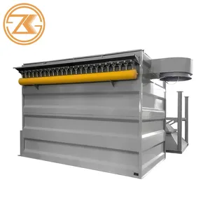 Zhengkang Industrial Baghouse Dust Collector Pulse Jet Bag Dust Removal Equipment For Factory Flue Gas Treatment thumbnail-4