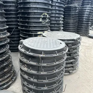 High Quality Jingdong Brand ISO 9001 Certified Ductile Iron Manhole Cover Heavy-duty Safe Use 60*60cm 50*50cm 70*70cm 70*80cm thumbnail-2