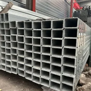 30x50 150x150 Hollow Section Square Tube Galvanized Steel Rectangular Pipe thumbnail-1
