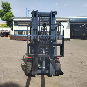 All Terrain Forklift Off-road Forklift Montacargas Farm 3 Ton 4 Ton 5ton Truck Electric Forklift for Sale thumbnail-5