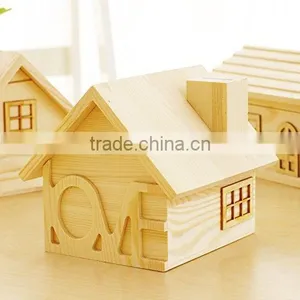 Christmas Creative Wooden Coin Storage Box Wooden Money Saving Box Wooden Jewellery Box thumbnail-2