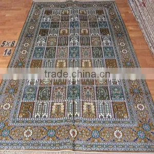 5'x8' Hand-knotted Popular Selling Cotton Carpets thumbnail-3