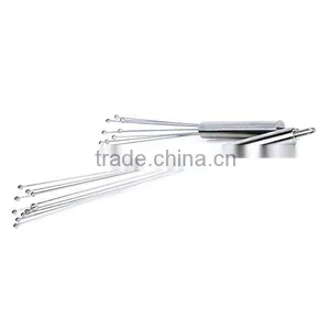 Hot Amazon Supply 12inch Slanted Rods Stainless Steel Wire Ball Egg Whisk Better Beater Egg Whisk thumbnail-2