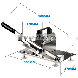 New Design Manual Frozen Meat Slicer Automatic Meat-sending Device Frozen Meat Slicing Machine thumbnail-3