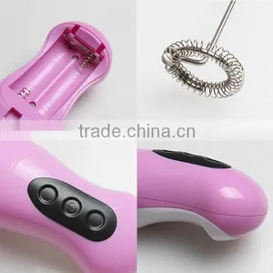Hand Milk Frother ,hand Mixer Blender Coffee Whisk thumbnail-5