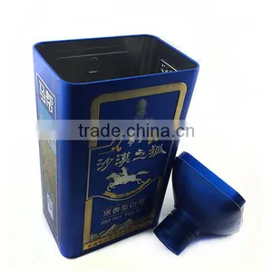 Wine Tin Box Packaging,windowed Tin Can,tin Saving Box thumbnail-1