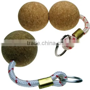 Floating Cork Ball Keyrings thumbnail-3
