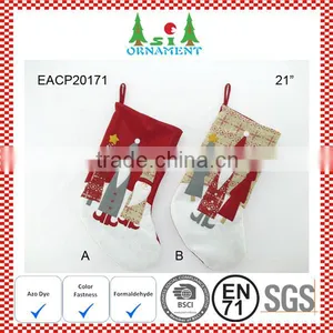 20 Inch Felt Christmas Stocking thumbnail-3