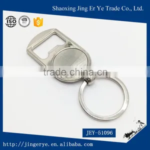 High Quanlity Stainless Steel Custom LOGO Bottle Opener Keychain thumbnail-4