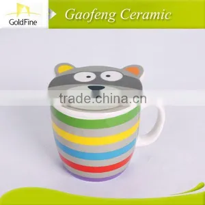 Coated Animal Ceramic Cups thumbnail-1