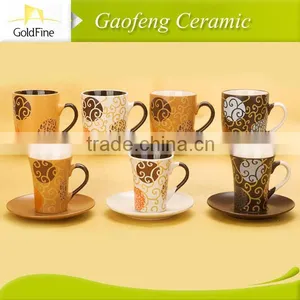 Factory Price Porcelain Wholesale Cup and Saucer thumbnail-1