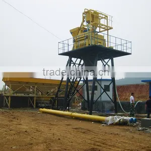 HZS50 High Efficient Hot Selling Iraq Concrete Mixing Plant thumbnail-6