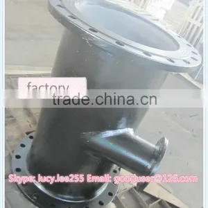 All Flange Invert Tee Fitting for DI Pipe ISO2531 EN545 EN598 thumbnail-1