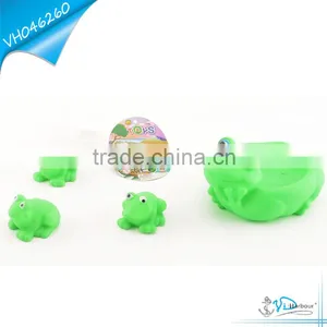 Baby Bath Toy Jumping Green Rubber Toy thumbnail-1