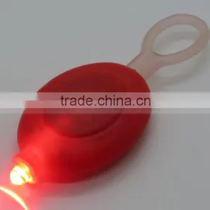 Mini Key Ring LED Flash Light Red Green Lamp thumbnail-3