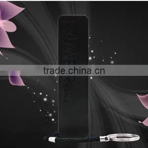 New Arrival High Quality Single Battery 18650 A Grade Power Bank 2000mah With Keychain thumbnail-2
