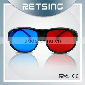 2015 Universal Type 3D Glasses/Red Blue Cyan 3D Glasses Anaglyph 3D Plastic Glasses thumbnail-2