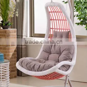 All Weather Wicker Rattan Hanging Helicopter Swing Chair Parts Bamboo Swing Chair thumbnail-5