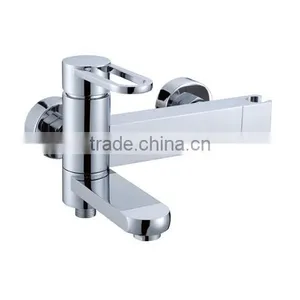 Chrome Tall Basin Mixer Faucet Lavatory Faucet Wholesale thumbnail-2