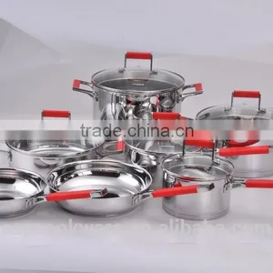 Stainless Steel Cookware With Silicone Handle thumbnail-6