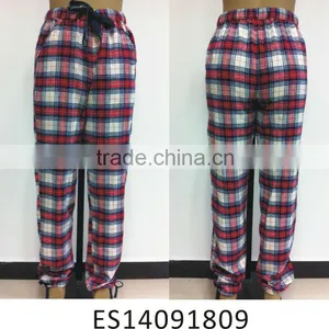 Ladies Cotton Checkered Pyjama Harem Pants thumbnail-1