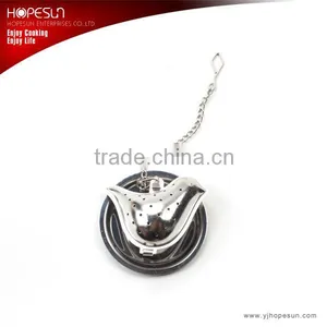 Best Sell Food Grade Frog Shape Stainless Steel Tea Strainer thumbnail-4