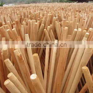 Standard Size PVC Coaeted Wooden Mop Handle thumbnail-5