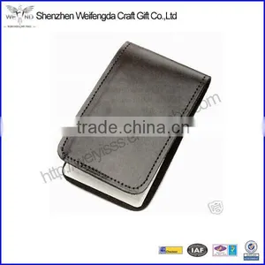 New Fashion Handy Detective PU Leather Notepad Case thumbnail-1