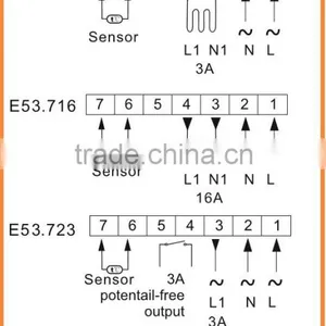 the Floor Heating Programmable Temperature Control Thermostat Switch Price thumbnail-6
