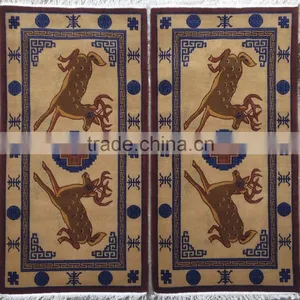 Handknotted Animal Print Carpet thumbnail-1