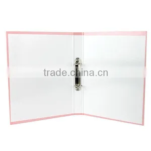 Newest Style Eco Friendly A4/FC Size Clamp 2 3 4-hole Decorative File Folder With Binder thumbnail-4