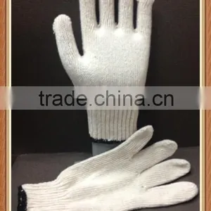 7G Natural White Work Cotton Gloves thumbnail-1