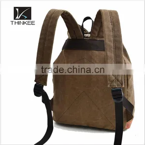 Girls Canvas Drawstring Backpack China Factory Drawstring Backpack Bags thumbnail-4
