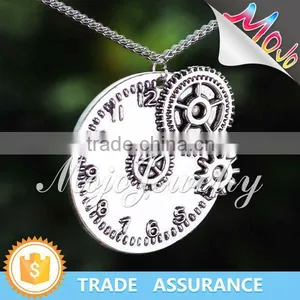 Free Sample Necklace Animal Shape Circle Pendant Necklace thumbnail-5