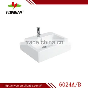 Ceramic Bthroom Sink Square Art Basin thumbnail-1