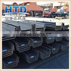 High Quality U Type Hot Rolled Sheet Pile, Colded Formed Steel Sheet Piles thumbnail-2