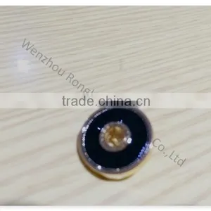 High End Upscale Women's Coat Metal Hollow Button thumbnail-1