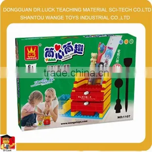 Construction Block Toy Block Set Pencil Vase thumbnail-1