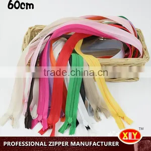 2015 Hot Sale Reversible Open End Invisible Zipper , Dresses Zipper thumbnail-4