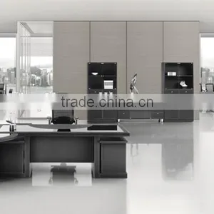 MT-32 Glass Table Wood Pvc Office Table Office Desk Set Executive Office Desk thumbnail-6