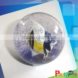 2014 Hot Sale Toy Water Filled Balls Decorative Crystal Water Bounce Ball thumbnail-1