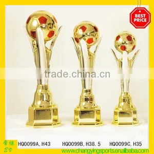 Football Trophy Soccer Ball Trophy Plastic Trophy Cup Sport Trophies HQ0099/0088 thumbnail-2
