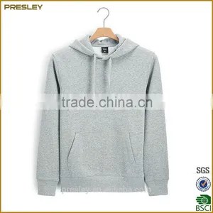 Presley Oem High Quality Custom Wholesale Blank Pullover Hoodies With Pocket thumbnail-1