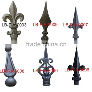 Top-seling Hand Forged Wrought Iron Gate Parts LB06-F-F-0003 thumbnail-1